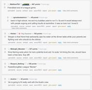 Fans on Reddit discussing the OTK members' banter (Image via r/LivestreamFail)